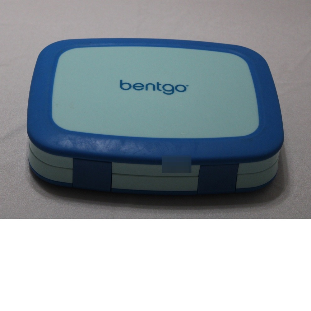 Bentgo Kids Leak-Proof 5-Compartment Bento Lunch Box Blue Light Blue